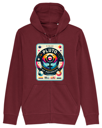 Pluto in the Age of Aquarius Burgundy