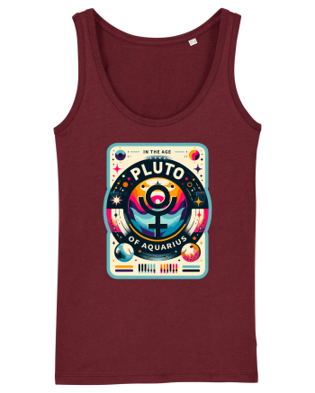 Pluto in the Age of Aquarius Burgundy