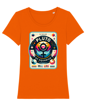 Pluto in the Age of Aquarius Bright Orange
