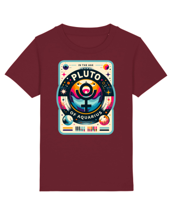 Pluto in the Age of Aquarius Burgundy