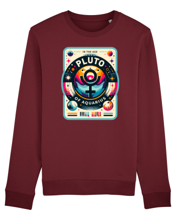 Pluto in the Age of Aquarius Burgundy