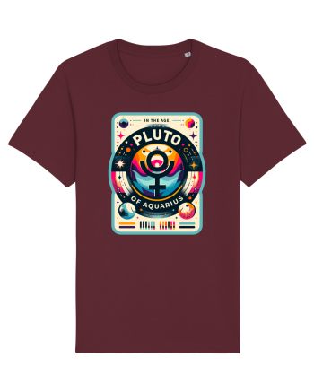 Pluto in the Age of Aquarius Burgundy
