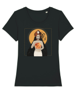 Goddess of Light Tricou mânecă scurtă guler larg fitted Damă Expresser