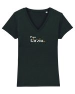 Prea târziu. Tricou mânecă scurtă guler V Damă Evoker