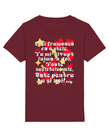 Esti frumoasa ca o stele... (declaratie de dragoste) Burgundy
