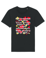 Esti frumoasa ca o stele... (declaratie de dragoste) Tricou mânecă scurtă Unisex Rocker