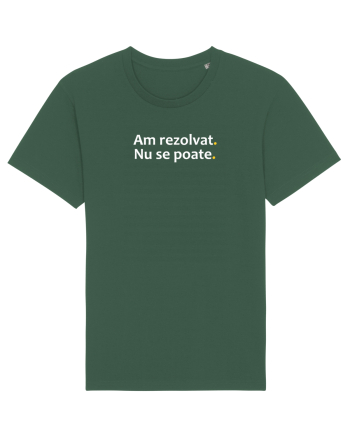 Am rezolvat. Nu se poate. Bottle Green