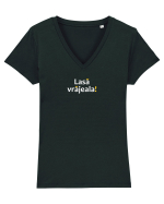 Lasă vrăjeala! Tricou mânecă scurtă guler V Damă Evoker