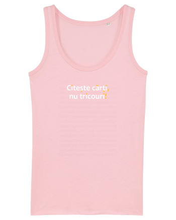 Citește cărți, nu tricouri! Cotton Pink