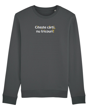 Citește cărți, nu tricouri! Anthracite