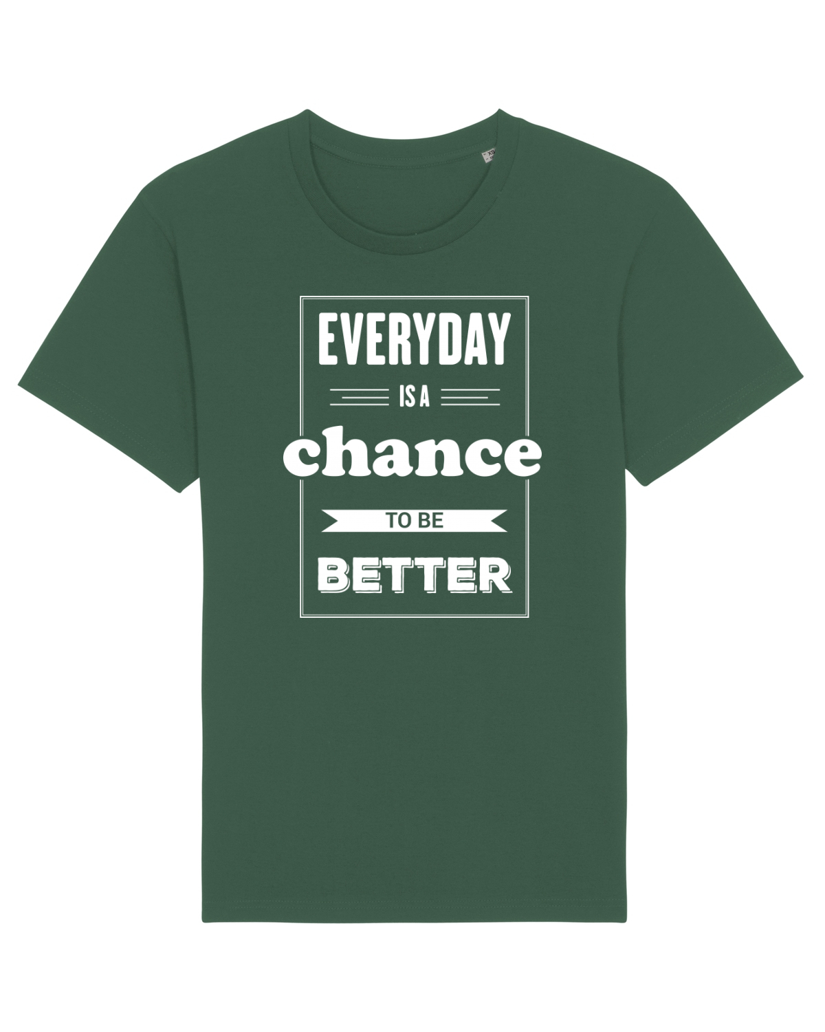Tricou mânecă scurtă Unisex Rocker Bottle Green