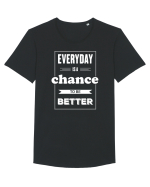 Cea mai bună versiune a ta Tricou mânecă scurtă guler larg Bărbat Skater