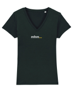 mhm... Tricou mânecă scurtă guler V Damă Evoker