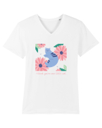 I think you’re one cool cat. Tricou mânecă scurtă guler V Bărbat Presenter