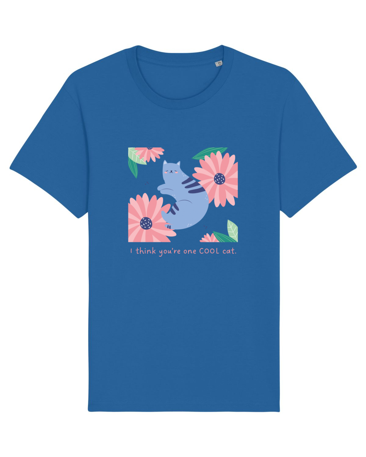 Tricou mânecă scurtă Unisex Rocker Royal Blue