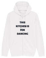 this kitchen is for dancing Hanorac cu fermoar Unisex Connector