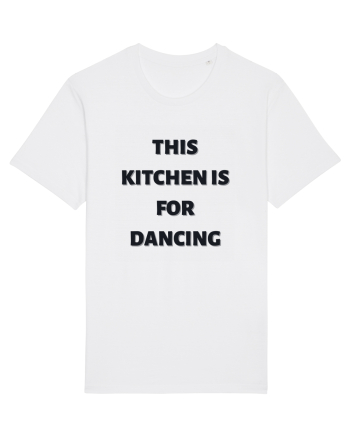 this kitchen is for dancing White