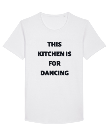 this kitchen is for dancing White