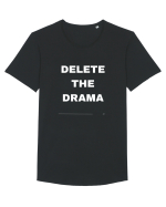 Delete The Drama Tricou mânecă scurtă guler larg Bărbat Skater