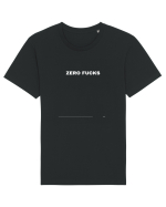 Zero Fucks Tricou mânecă scurtă Unisex Rocker