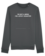 I'm not a mess i'm a spicy disaster Bluză mânecă lungă Unisex Rise