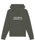 This user is stressed 24/7 Hanorac Unisex Drummer