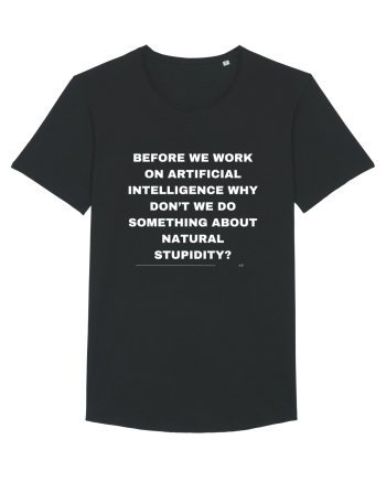 Before we work on artificial intelligence why don't we do something ... Black