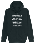 Complaining is mouth farting... Hanorac cu fermoar Unisex Connector