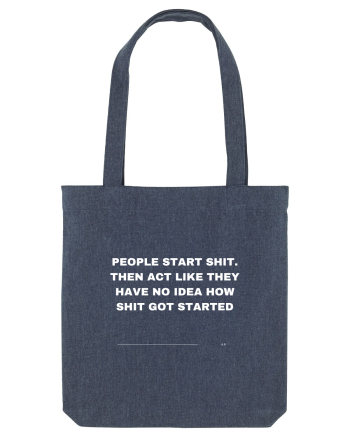 People start shit then act like they have no idea... Midnight Blue