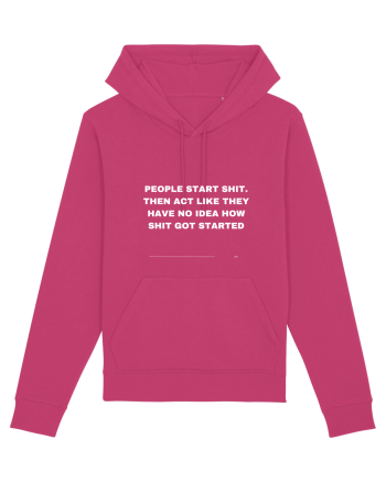 People start shit then act like they have no idea... Raspberry