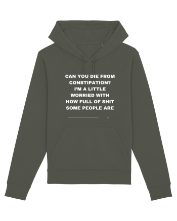 Can you die from constipation?... Khaki