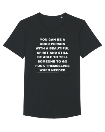 You can be a good person... Black
