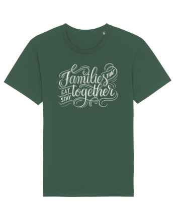 Families that eat together stay together Tricou mânecă scurtă Unisex Rocker