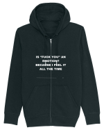 Ia fuck you an emotion?... Hanorac cu fermoar Unisex Connector