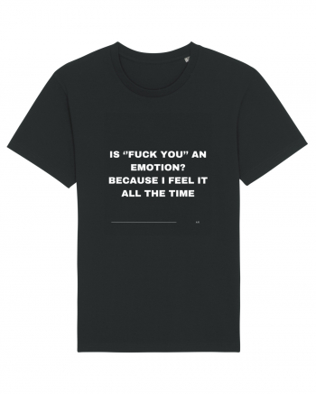 Ia fuck you an emotion?... Tricou mânecă scurtă Unisex Rocker