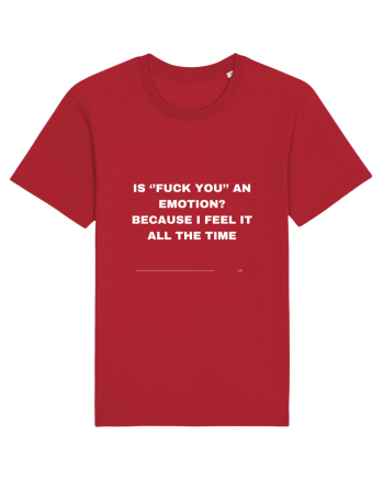 Ia fuck you an emotion?... Red