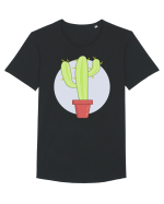 Cactus Tricou mânecă scurtă guler larg Bărbat Skater