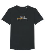 I can't people today.  Tricou mânecă scurtă guler larg Bărbat Skater