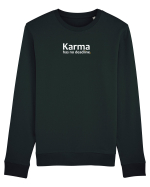 Karma has no deadline  Bluză mânecă lungă Unisex Rise