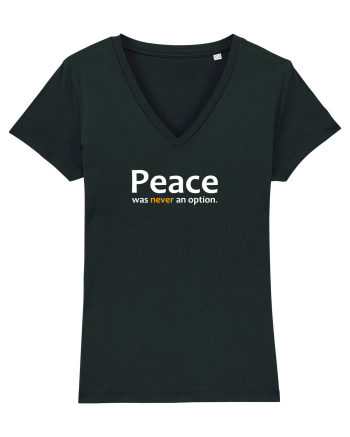Peace was never an option.  Black