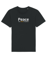 Peace was never an option.  Tricou mânecă scurtă Unisex Rocker