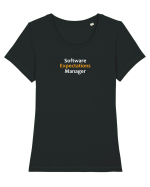 Software Expectations Manager Tricou mânecă scurtă guler larg fitted Damă Expresser