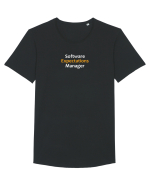 Software Expectations Manager Tricou mânecă scurtă guler larg Bărbat Skater