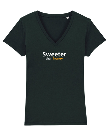 Sweeter than honey.  Black