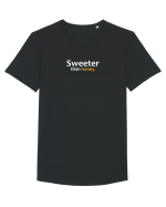 Sweeter than honey.  Tricou mânecă scurtă guler larg Bărbat Skater