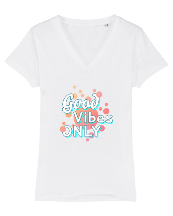 Good Vibes Only White