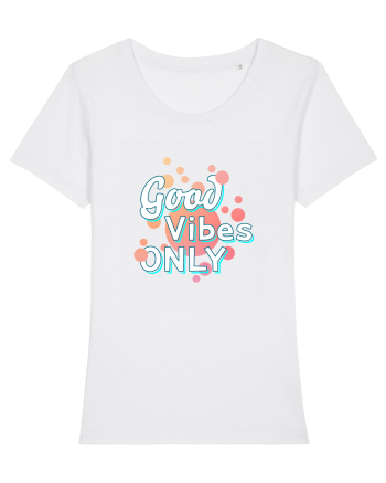 Good Vibes Only White