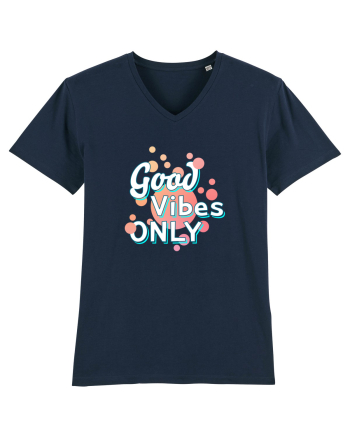 Good Vibes Only French Navy