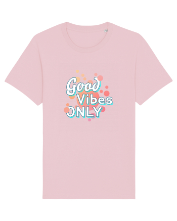 Good Vibes Only Cotton Pink