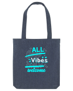 All Vibes Welcome Sacoșă textilă